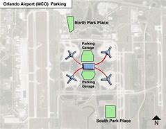 Image result for Orlando International Airport Parking Map