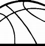Image result for Clip Art Black and White Drawing Basketball