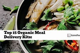 Image result for Organic Meal Delivery Kit