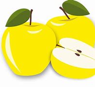 Image result for Yellow Apple Clip Art
