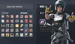 Image result for Mira Rainbow Six Siege