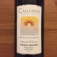 Image result for Callaway Syrah Special Selection