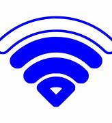 Image result for Wifi Symbol Three Bars Blue