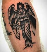 Image result for African American Angel Tattoo