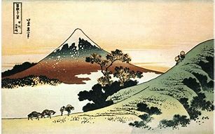 Image result for Mount Fuji Painting Hokusai