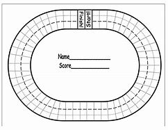 Image result for Free Printable Race Car Track