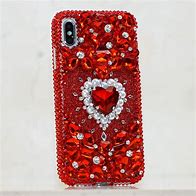 Image result for iPhone Red Glitter Case for Kids Liquid