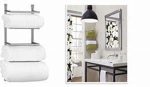 Image result for Modern Bathroom Towel Rack