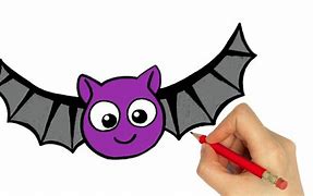 Image result for How to Draw Halloween Bats
