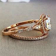 Image result for 2 Piece Wedding Ring Sets