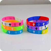 Image result for Silicone Cross Bracelets