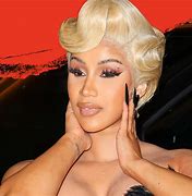 Image result for Cardi B Face Tattoo Pic