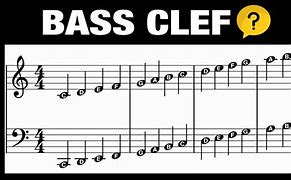 Image result for Printable Bass Clef Note Chart