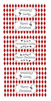 Image result for Free Printable Christmas Treat Tags
