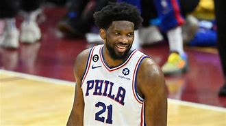 Image result for Joel Embiid MVP Trophy