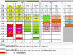 Image result for Game Schedule Template