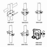 Image result for Patti Glass Brackets Clamps