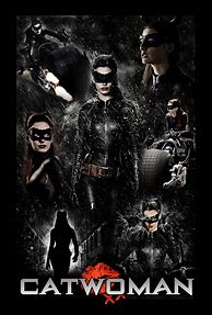Image result for Catwoman Poster Red Background