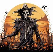 Image result for Scary Halloween Scarecrows