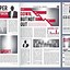 Image result for Newspaper Page Template