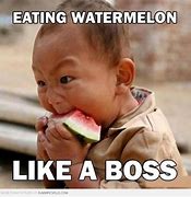 Image result for Eating Watermelon Meme