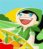 Image result for Girl Animated Fruit