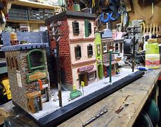 Image result for 1 18 Diorama Buildings