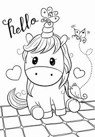 Image result for Color Cute Unicorn