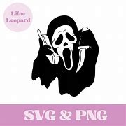 Image result for Ghostface On Phone SVG