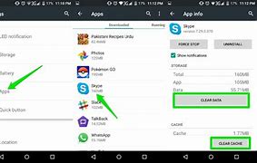Image result for Android Application Clear Data