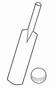 Image result for Cricket Bat Simple Drawing Sketch
