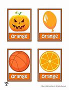 Image result for Orange Colour for Kids