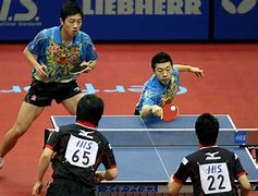 Image result for Doubles Table Tennis Rules Clip Art