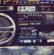 Image result for Classic Sharp Boombox