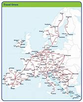 Image result for Europe Rail Pass Map