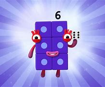 Image result for CBeebies Number Block 6
