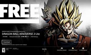 Image result for Dragon Ball Xenoverse 2 Lite