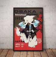 Image result for Osaka Japan Poster