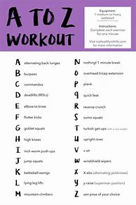 Image result for Exercise That Starts with C