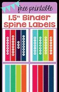 Image result for Color Book Spine Template