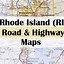 Image result for Road Map of RI