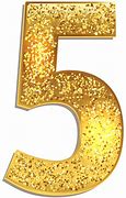 Image result for Transparent Gold 50 Numbers