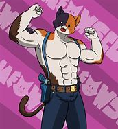Image result for Fortnite Cartoon Meowscles
