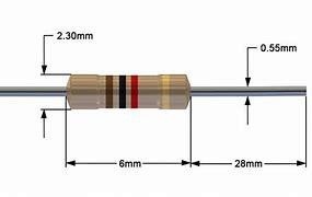 Image result for Through Hole Resistor Footprint