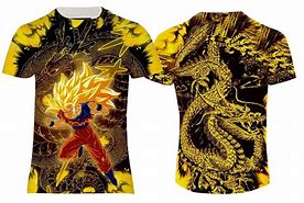 Image result for Goku Super Saiyan T-shirt