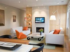 Image result for Living Room with Built in Cabinets