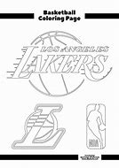 Image result for Lakers Free Coloring Pages