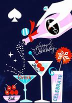 Image result for Fancy Cocktail Birthday Memes