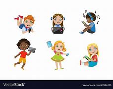 Image result for Using Gadgets Clip Art