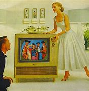 Image result for Old TV Art